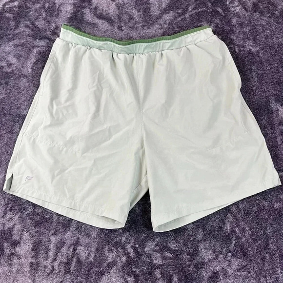 Fabletics The Fundamental Short Men's 35 7" Inseam Unlined Green Running - Picture 1 of 10